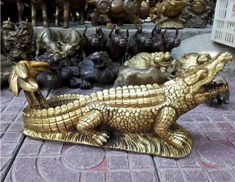 Copper Crocodile Coconut Tree Pure Copper Casting Ashtray Arrangement Fengshui Copper Home Office Decoration
Copper Crocodile Coconut Tree Pure Copper Casting Ashtray Arrangement Fengshui Copper Home Office Decoration