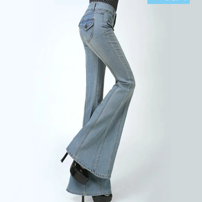 Women Plus Size High Waist Slim Leg Flared Jeans Female Bell Bottom Bootcut Trouser Ladies Sexy Push Up Work Wide Leg Jean Woman
Women Plus Size High Waist Slim Leg Flared Jeans Female Bell Bottom Bootcut Trouser Ladies Sexy Push Up Work Wide Leg Jean Woman