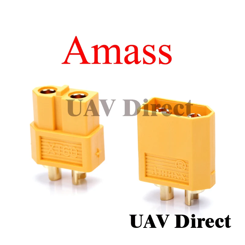 Amass 1 пара XT60 разъем литиевая батарея разрядки терминала для Rc Lipo модели и многое