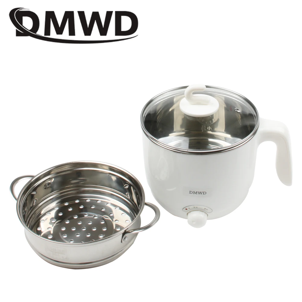 DMWD 110 В 220 многофункциональная электрическая сковорода из нержавеющей стали