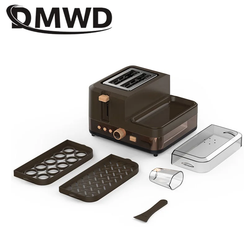 Многофункциональная электрическая тостер DMWD машинка для завтрака выпечки хлеба