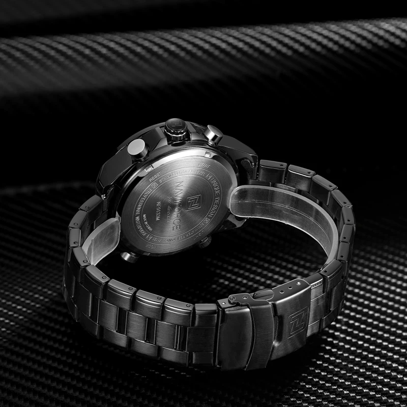 Relojes Hombre Men's Watches NAVIFORCE Luxury Brand Digital Steel Military Sport Watch Men Quartz LED Digital Clock Waterproof
Relojes Hombre Men's Watches NAVIFORCE Luxury Brand Digital Steel Military Sport Watch Men Quartz LED Digital Clock Waterproof