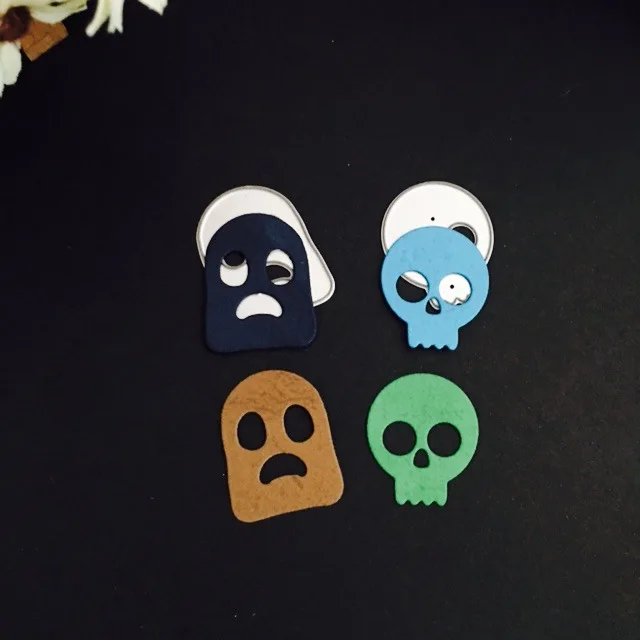 2 шт. металлические Вырубные штампы для Хэллоуина|dies for scrapbooking|die cutdie cut templates |