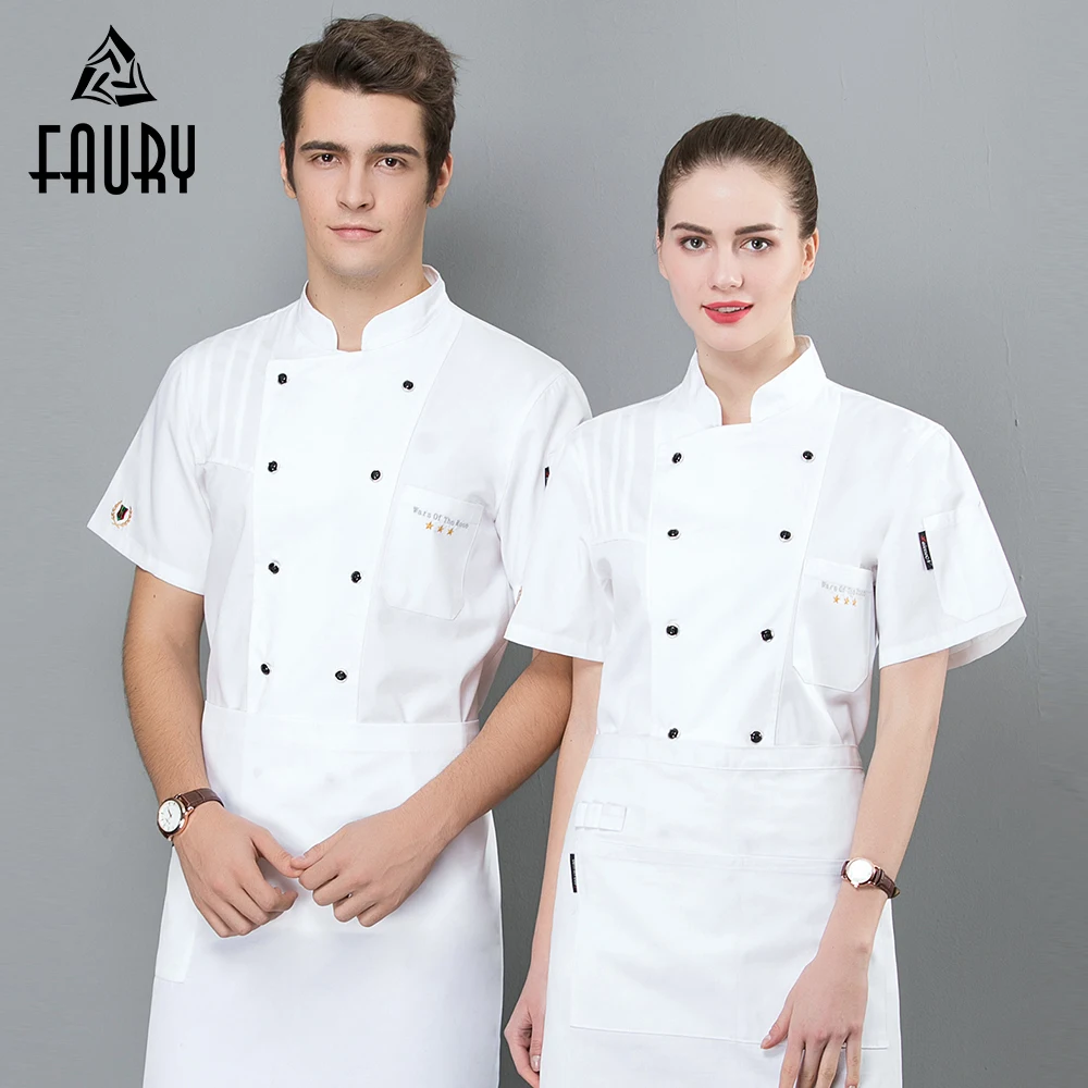 Wholesale Unisex Kitchen Chef Restaurant Uniform Shirt Breathable Double Breasted Chef Jacket Restaurant Hotel Cook Work Clothes
Wholesale Unisex Kitchen Chef Restaurant Uniform Shirt Breathable Double Breasted Chef Jacket Restaurant Hotel Cook Work Clothes