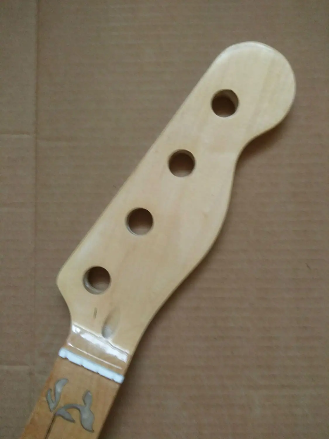 4 string Maple 20 Fret TELE Bass Neck для электрических Запчасти бас-гитары Замена | Спорт и