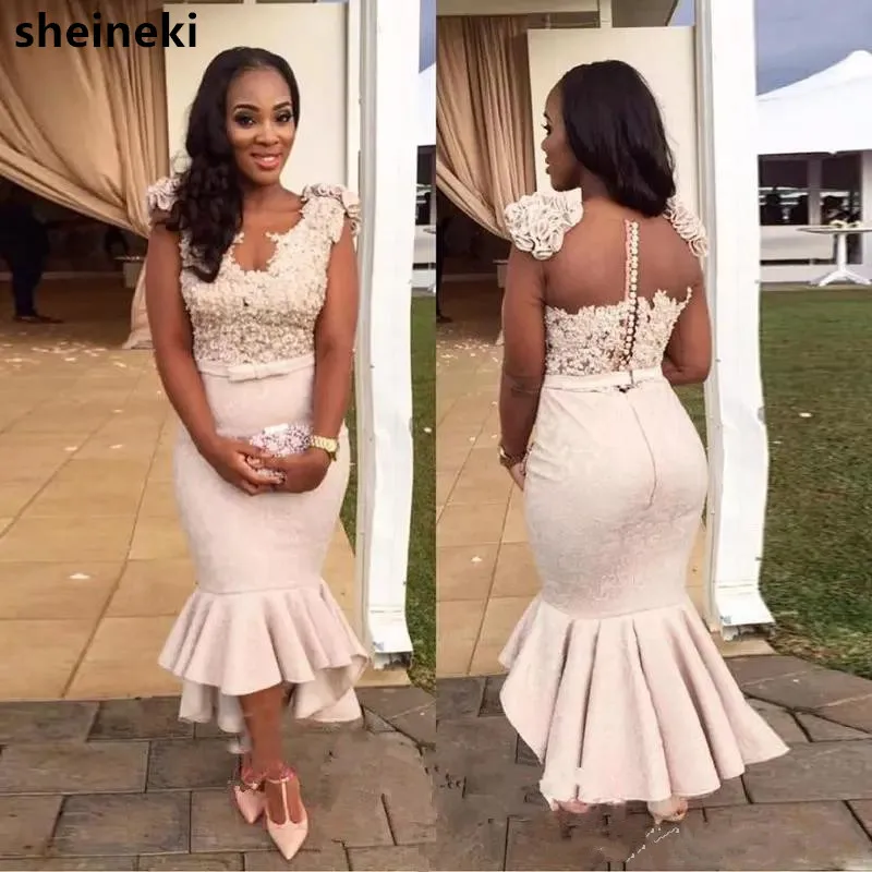 2019 African Sexy Deep V-Neck Satin Mermaid Bridesmaid Dresses Sheer Back Short Sleeves Cheap Plus Size Arabic Long Evening Gown
2019 African Sexy Deep V-Neck Satin Mermaid Bridesmaid Dresses Sheer Back Short Sleeves Cheap Plus Size Arabic Long Evening Gown