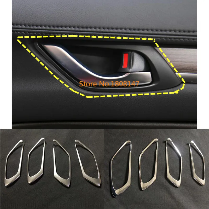 Car body Cover Detector Sticks Trims ABS Chrome Car Door Inner Bowl handle 4pcs For Mazda CX8 CX-8 2017 2018 2019 2020 2021
Car body Cover Detector Sticks Trims ABS Chrome Car Door Inner Bowl handle 4pcs For Mazda CX8 CX-8 2017 2018 2019 2020 2021