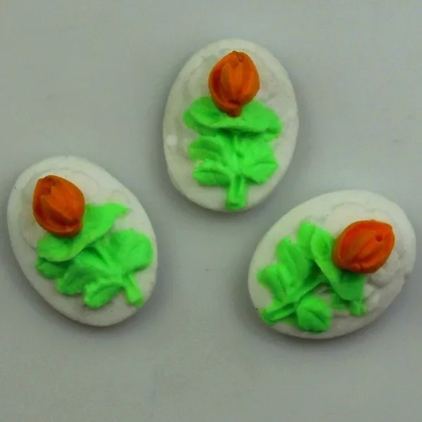 Food-grade silicone mold/resin/soft TaoHua/cake decoration/sugar/small chocolate soap mold Gift | Дом и сад