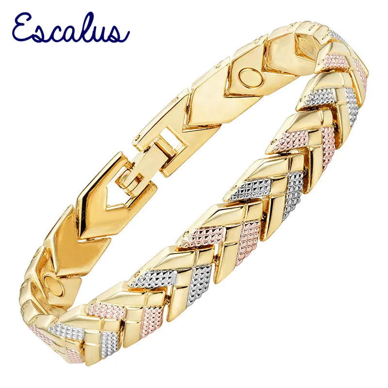 Escalus Trendy Arrow Women's Magnetic Bracelet For Women 3-Tone Gold Color Bangle Fashion Charm New Bracelets For Girls Jewelry
Escalus Trendy Arrow Women's Magnetic Bracelet For Women 3-Tone Gold Color Bangle Fashion Charm New Bracelets For Girls Jewelry