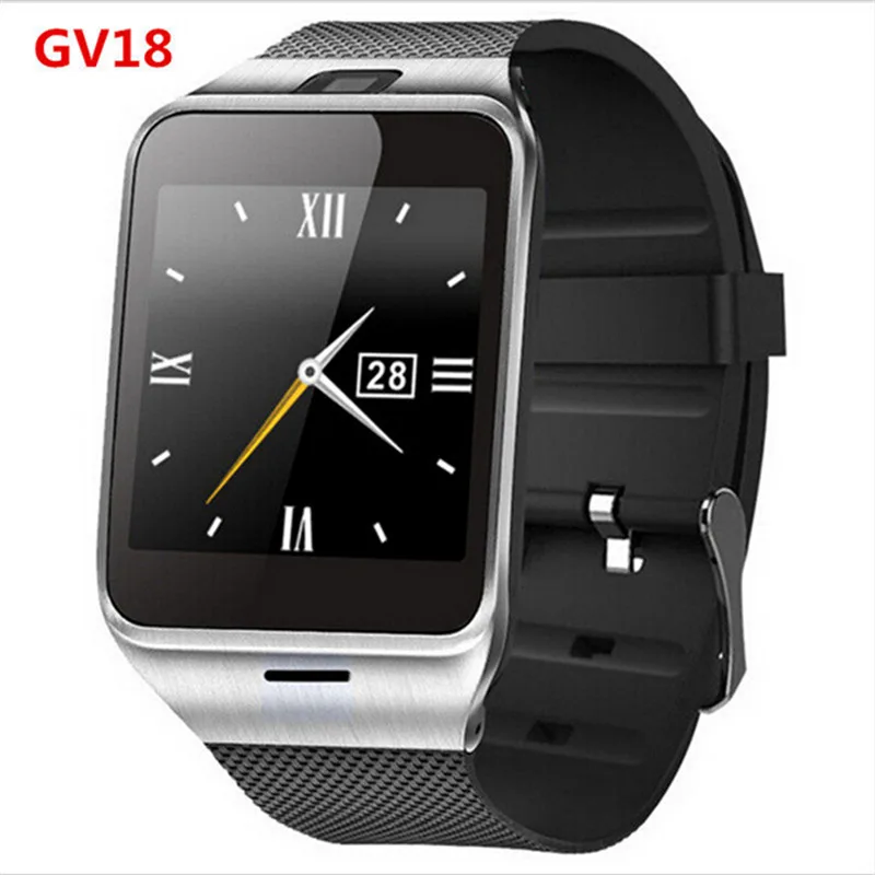 Плюс gv18 жизни Водонепроницаемый Smart Watch телефон 1:55 "NFC gsm sim карты камеры часы