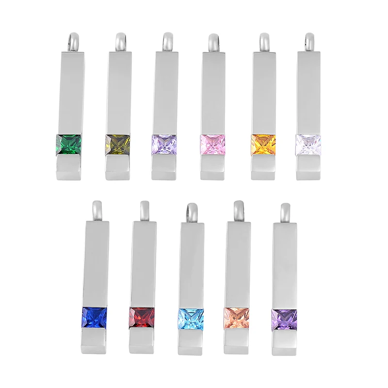 LKJ9726 Memorial 12 Kinds of Birthstones Inlay - Bar Shape Keepsake Urn Necklace for Ashes Holder Keepsake Cremation Jewelry
LKJ9726 Memorial 12 Kinds of Birthstones Inlay - Bar Shape Keepsake Urn Necklace for Ashes Holder Keepsake Cremation Jewelry