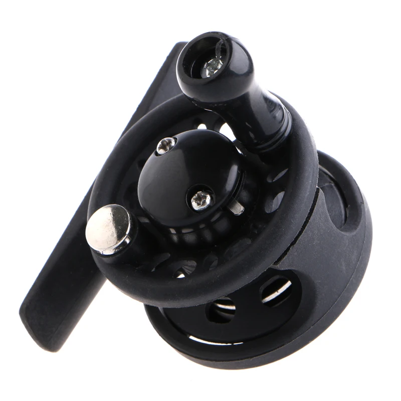 Black Fly Fishing Reel 1:1 Plastic Former Rafting Mini Ice Fishing Reel Gear ST60 Winter Fishing Accessories
Black Fly Fishing Reel 1:1 Plastic Former Rafting Mini Ice Fishing Reel Gear ST60 Winter Fishing Accessories