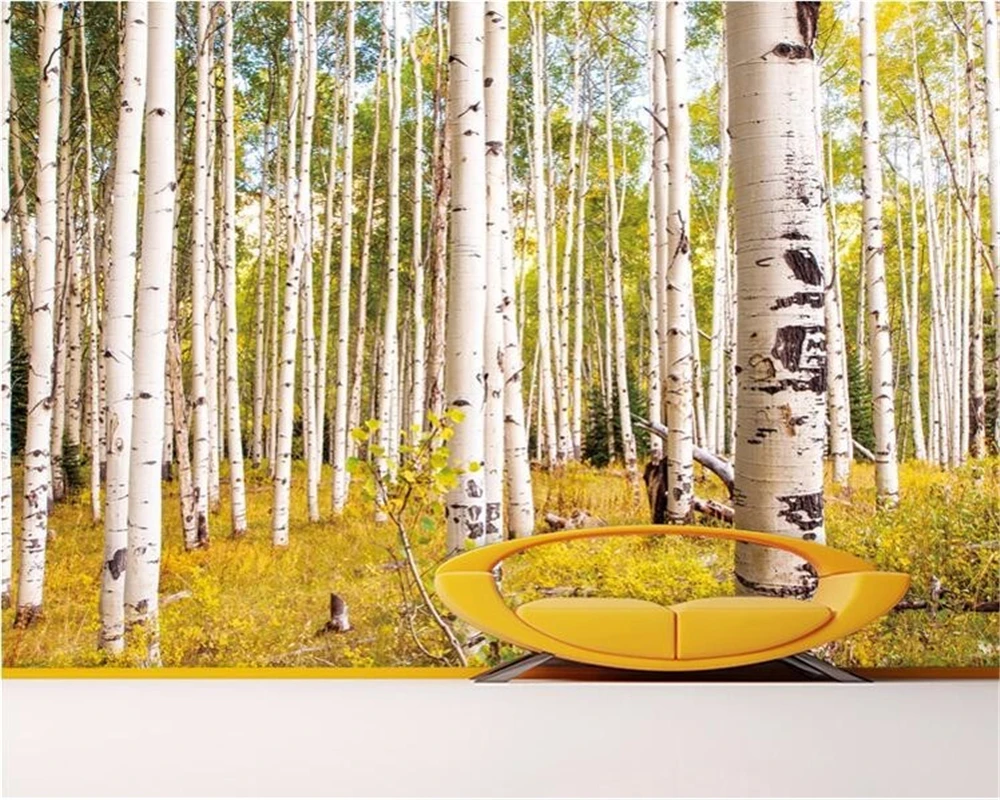 Photo Wallpaper Painting Modern Art white Birch Bedroom 3D Living Room Sofa TV Background Decorative Wallpaper mural
Photo Wallpaper Painting Modern Art white Birch Bedroom 3D Living Room Sofa TV Background Decorative Wallpaper mural