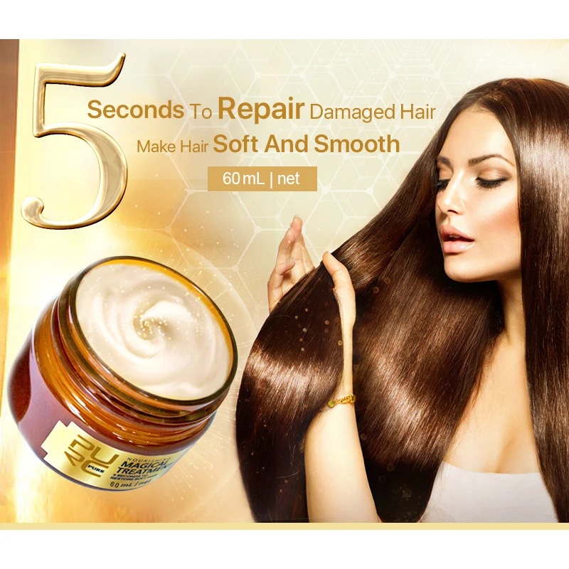 PURC 8% Banana flavor Brazilian Keratin Treatment Straightening Hair Repair Damaged with Magical Hair Mask 60ml Make Hair Smooth
PURC 8% Banana flavor Brazilian Keratin Treatment Straightening Hair Repair Damaged with Magical Hair Mask 60ml Make Hair Smooth