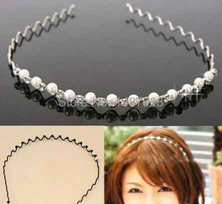 2014 New Fashion Rhinestone & Imitation Pearl Wave Hairpin Hair Band Headband Accessories Hot selling A141
2014 New Fashion Rhinestone & Imitation Pearl Wave Hairpin Hair Band Headband Accessories Hot selling A141