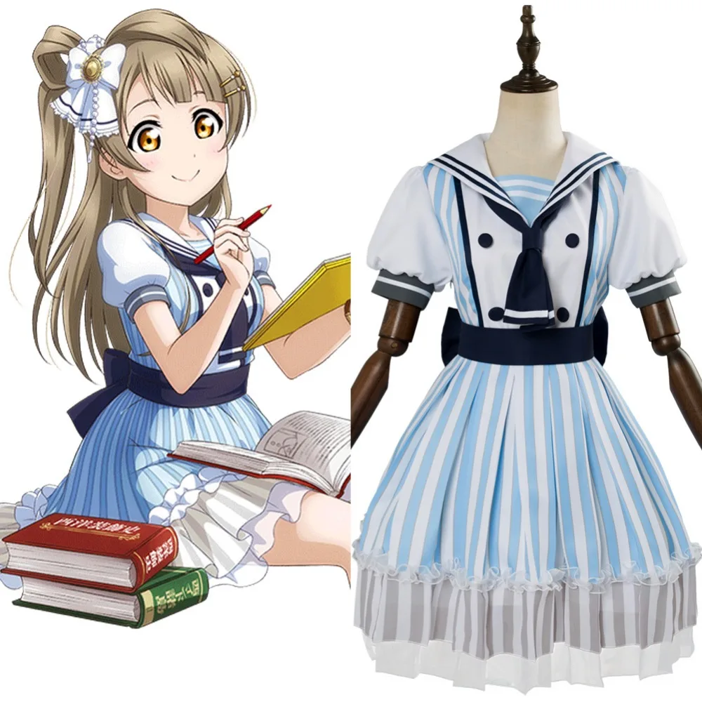 LoveLive Косплэй Minami Kotori; Косплэй костюм морского пиратства Пираты Карибского моря в морском стиле платье школьная Униформа костюм для Хэллоуи...
LoveLive Косплэй Minami Kotori; Косплэй костюм морского пиратства Пираты Карибского моря в морском стиле платье школьная Униформа костюм для Хэллоуи...