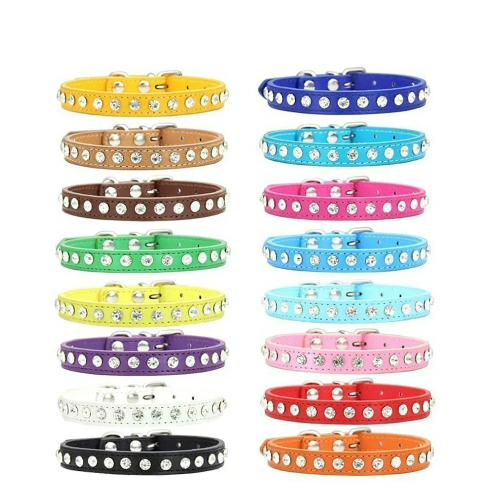 Rhinestone Puppy Necklace Mascot Pink Belt Pet Accessories For Sixteen Pu Leather Colors Puppy Chihuahua XS/S/M Dropshipping
Rhinestone Puppy Necklace Mascot Pink Belt Pet Accessories For Sixteen Pu Leather Colors Puppy Chihuahua XS/S/M Dropshipping