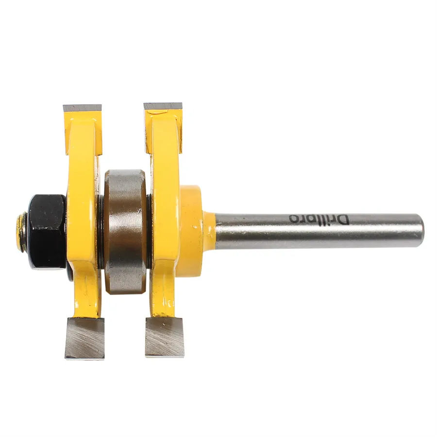 2 pc 8mm Shank high quality Tongue & Groove Joint Assembly Router Bit Set 3/4" Stock Wood Cutting Tool
2 pc 8mm Shank high quality Tongue & Groove Joint Assembly Router Bit Set 3/4" Stock Wood Cutting Tool