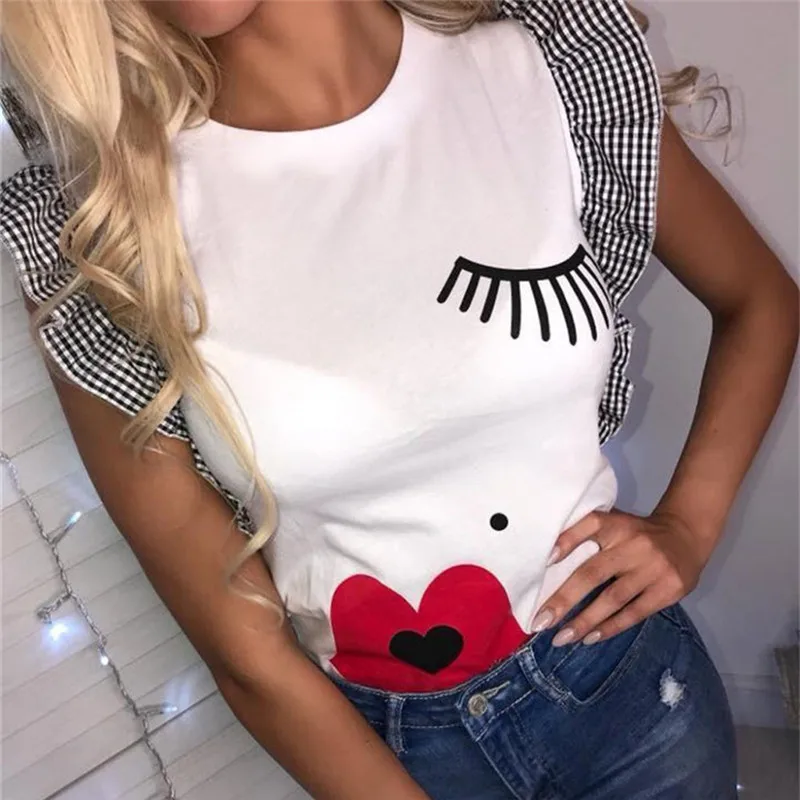 DORVIVON футболка femme 2019 poleras de mujer Повседневная Однотонная с круглым вырезом для