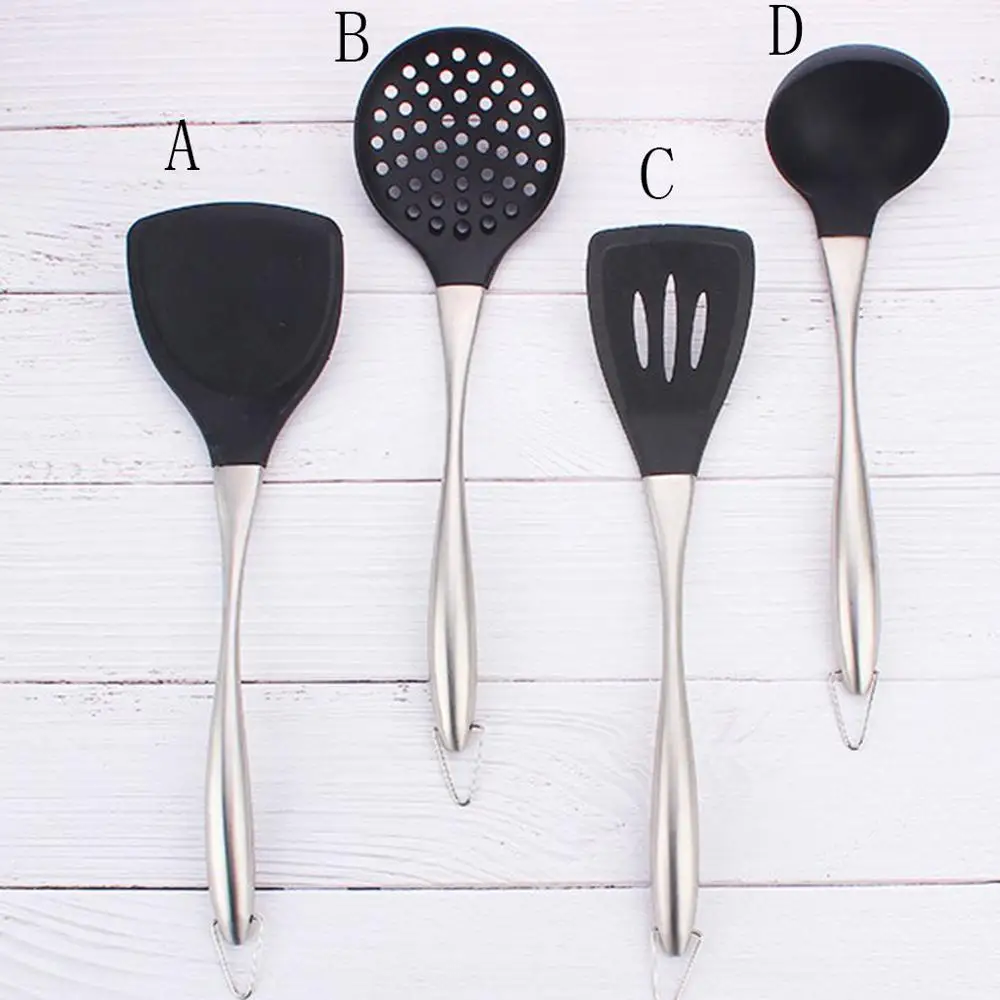 2019 new thick stainless steel handle silicone non-stick special shredder spoon kitchen utensils #4JY04
2019 new thick stainless steel handle silicone non-stick special shredder spoon kitchen utensils #4JY04