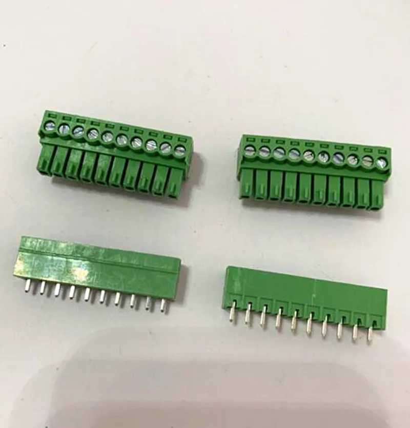 10sets Plug-in terminal block KF2EDGK-pitch 3.5MM 2P 3P 4P ~ 10P Phoenix terminal Straight needle seat
10sets Plug-in terminal block KF2EDGK-pitch 3.5MM 2P 3P 4P ~ 10P Phoenix terminal Straight needle seat