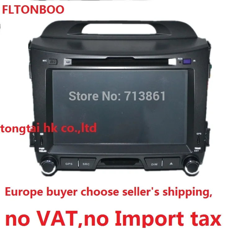 8 "для Kia Sportage 2010 2013 2DIN автомобильный dvd плеер gps навигация IPOD BT TV radio wince6.0