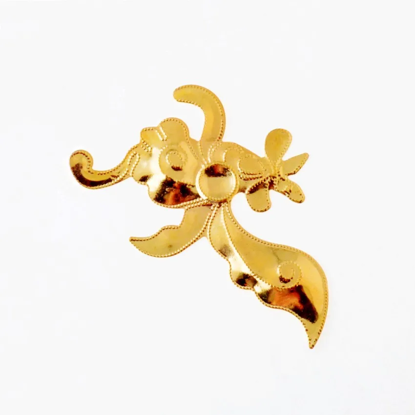 Free shipping 5Pcs Gold Color Filigree Flower Wraps Connectors Gift Decoration DIY Embellishments Findings 8x4.6cm F1733
Free shipping 5Pcs Gold Color Filigree Flower Wraps Connectors Gift Decoration DIY Embellishments Findings 8x4.6cm F1733