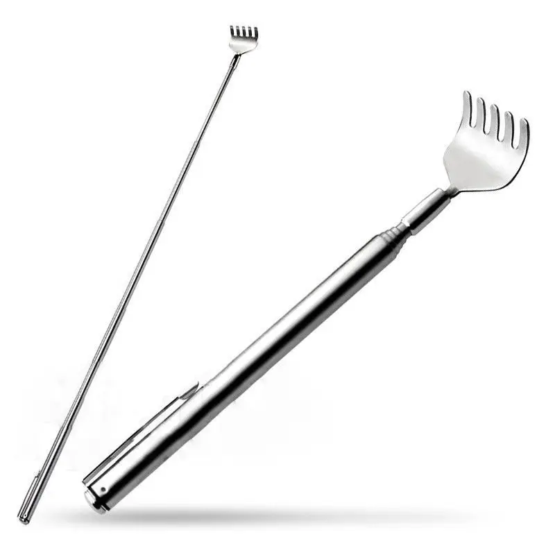 Hot Selling Stainless Steel Portable Telescopic Pen ClipTelescopic Back Scratcher Itch Scratch Tool Braces Supports
Hot Selling Stainless Steel Portable Telescopic Pen ClipTelescopic Back Scratcher Itch Scratch Tool Braces Supports