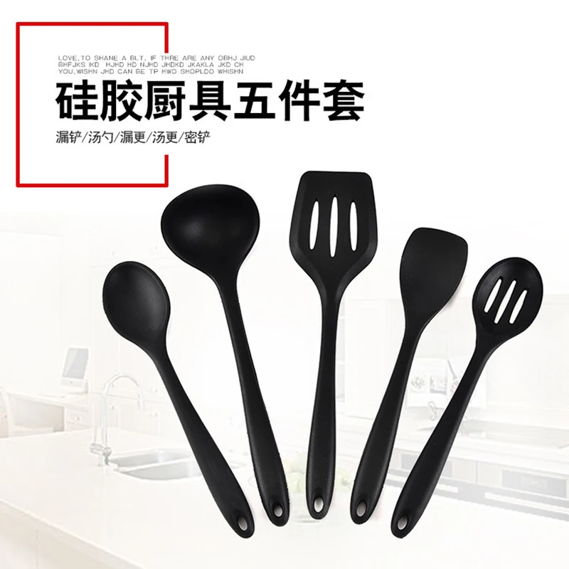5pcs set New Kitchen Cooking Tools Coated Nylon And Silicone Cookware Spatula And Colorful Kitchenware
5pcs set New Kitchen Cooking Tools Coated Nylon And Silicone Cookware Spatula And Colorful Kitchenware