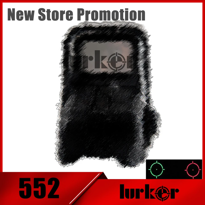 Hlurker 552 Red Dot Reflex HOLOgraphic sights Collimator Rifle-Scope Sight AA Batteries For Airsoft/Softair
Hlurker 552 Red Dot Reflex HOLOgraphic sights Collimator Rifle-Scope Sight AA Batteries For Airsoft/Softair