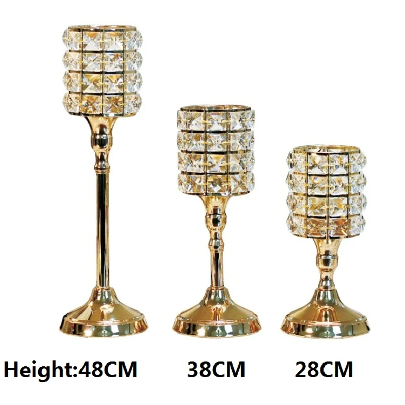 Europe Style Crystal Candle Holder Gold Romantic Wedding Candlestick Centerpiece Dinner Table Candelabra Home Bar Decoration
Europe Style Crystal Candle Holder Gold Romantic Wedding Candlestick Centerpiece Dinner Table Candelabra Home Bar Decoration