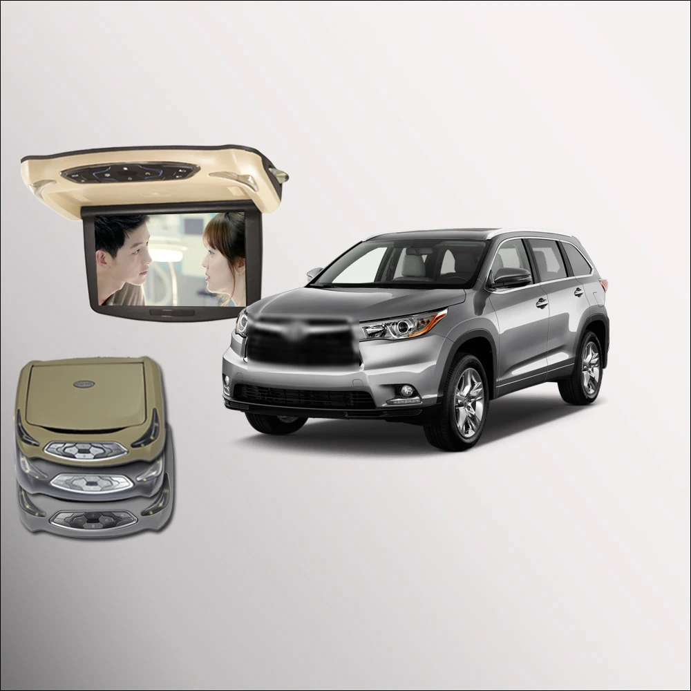 BigBigRoad For Toyota Highlander Car Flip Down Monitor LED Digital Screen Overhead Multimedia Video Ceiling Roof Mounted Display
BigBigRoad For Toyota Highlander Car Flip Down Monitor LED Digital Screen Overhead Multimedia Video Ceiling Roof Mounted Display