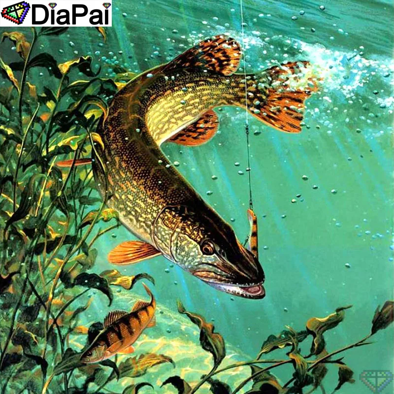 DiaPai Diamond Painting 5D DIY 100% Full Square/Round Drill "Animal fish" Diamond Embroidery Cross Stitch 3D Decor A24718
DiaPai Diamond Painting 5D DIY 100% Full Square/Round Drill "Animal fish" Diamond Embroidery Cross Stitch 3D Decor A24718