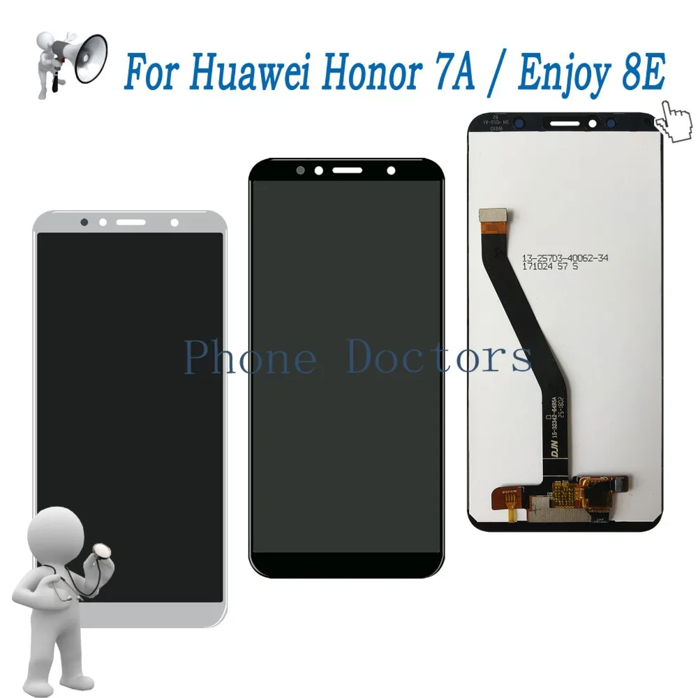 Для Huawei Enjoy 8E Полный ЖК-дисплей + сенсорный экран дигитайзер в сборе для Huawei Honor 7A AUM-AL00 AUM-AL20 AUM-TL00
Для Huawei Enjoy 8E Полный ЖК-дисплей + сенсорный экран дигитайзер в сборе для Huawei Honor 7A AUM-AL00 AUM-AL20 AUM-TL00