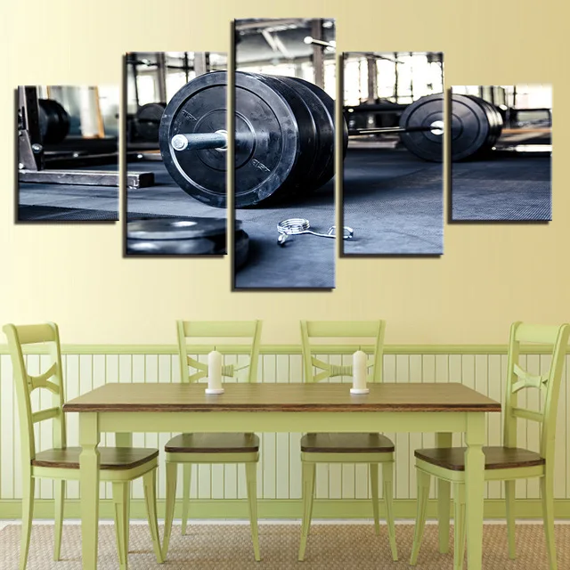 Canvas Paintings Wall Art Home Decor Living Room 5 Pieces Weightlifting Sports Gym Fitness Posters HD Prints Pictures Framework
Canvas Paintings Wall Art Home Decor Living Room 5 Pieces Weightlifting Sports Gym Fitness Posters HD Prints Pictures Framework