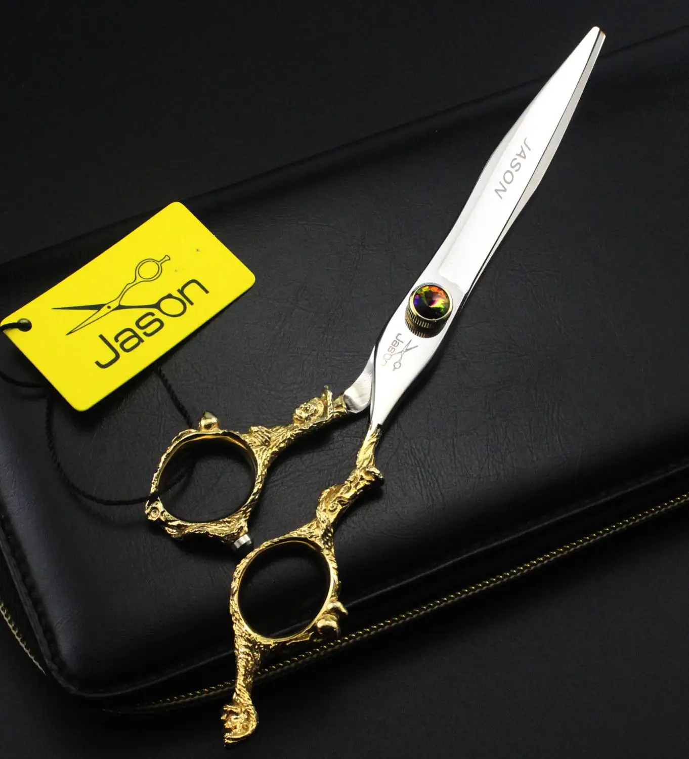 7 inch Monkey handle pet dog scissors hairdressing hair scissors straight cut scissors High-grade gold plating pet grooming
7 inch Monkey handle pet dog scissors hairdressing hair scissors straight cut scissors High-grade gold plating pet grooming
