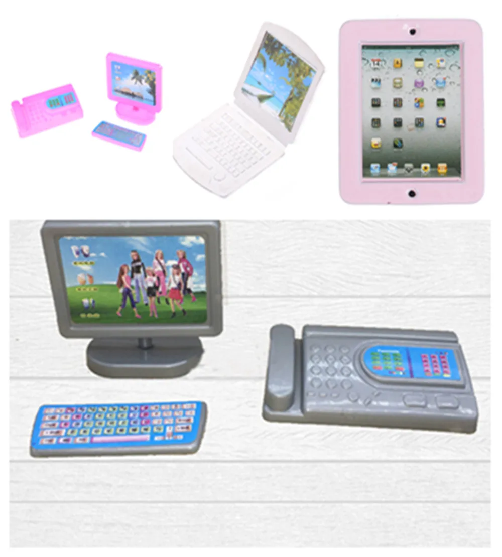 Dollhouse Miniature Modern Computer Furniture For Children Toy Furniture For Dolls Laptop Computer Random Color Creative Gift
Dollhouse Miniature Modern Computer Furniture For Children Toy Furniture For Dolls Laptop Computer Random Color Creative Gift
