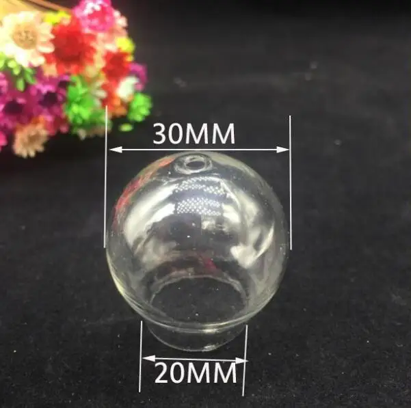 20pcs 30*20mm round glass globe bubble with 2mm single hole Glass Bottle Pendant Wish Vial Necklace DIY Craft Gift Charms Clear
20pcs 30*20mm round glass globe bubble with 2mm single hole Glass Bottle Pendant Wish Vial Necklace DIY Craft Gift Charms Clear