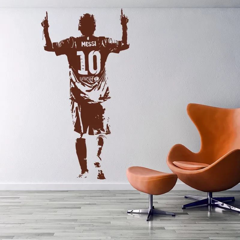 New arrival Free shipping Home Interior Removable Decor Wall Stickers Soccer Star Messi Wall Decor living room decoration
New arrival Free shipping Home Interior Removable Decor Wall Stickers Soccer Star Messi Wall Decor living room decoration