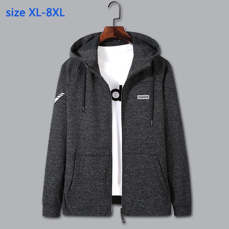 New arrival mens Autumn super Large Jackets Men Hoodie Loose Hooded Casual Zipper fashion plus size XL2XL3XL4XL5XL6XL7XL8XL
New arrival mens Autumn super Large Jackets Men Hoodie Loose Hooded Casual Zipper fashion plus size XL2XL3XL4XL5XL6XL7XL8XL