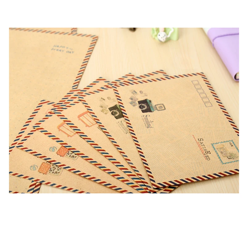 Free Shipping 40pcs/lot 175x124 mm Fashion Vintage Office Classical Envelope Paper Air Mail Postcard Letter Stationary Student
Free Shipping 40pcs/lot 175x124 mm Fashion Vintage Office Classical Envelope Paper Air Mail Postcard Letter Stationary Student