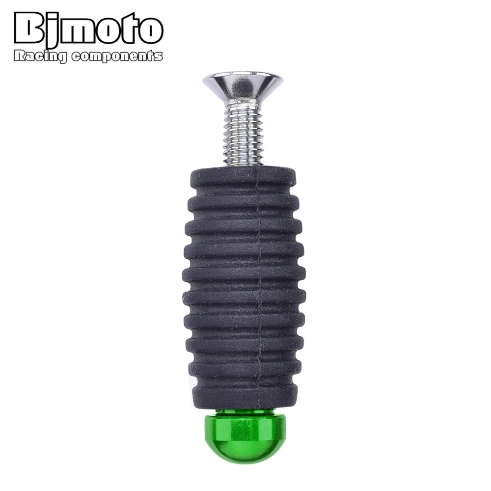 6MM M6 Brake Lever Toe CNC Peg Gear Shift Toepeg Pedals Adapter for Kawasaki Suzuki Yamaha Honda Ducati Aprilia BMW Rearsets | Автомобили