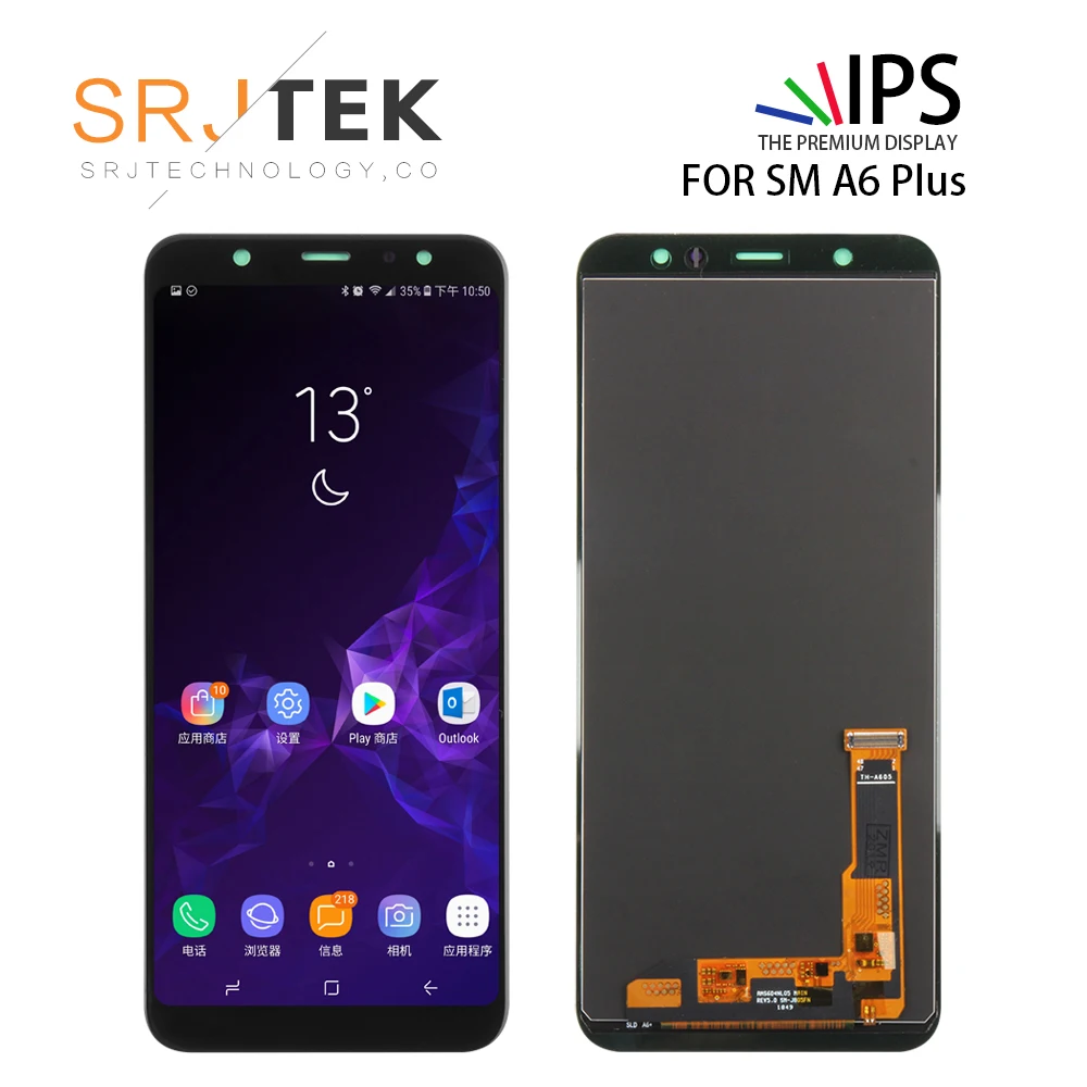 ЖК-дисплей с сенсорным экраном и дигитайзером в сборе для Samsung Galaxy J6 Plus J6 + J610 2018 J610F SM-J610FN J610FN/DS
ЖК-дисплей с сенсорным экраном и дигитайзером в сборе для Samsung Galaxy J6 Plus J6 + J610 2018 J610F SM-J610FN J610FN/DS