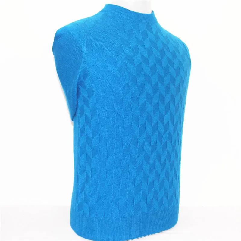 100%goat cashmere dark plaid knit men fashion pullover sweater half-high collar blue 3color S/3XL
100%goat cashmere dark plaid knit men fashion pullover sweater half-high collar blue 3color S/3XL