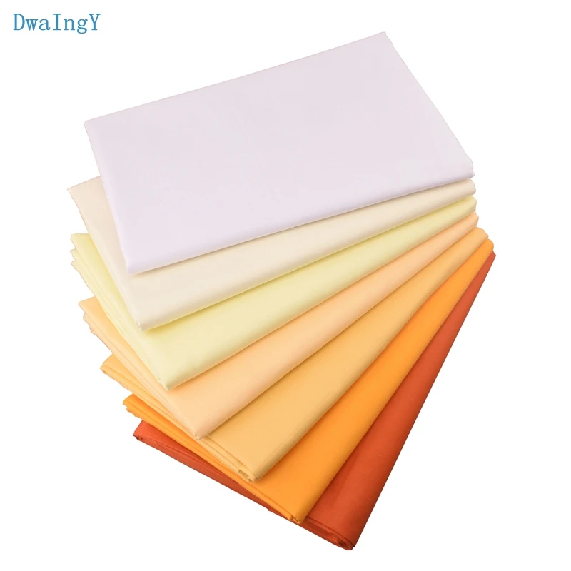 DwaIngY 7pcs/lot Solid color Series Cotton Fabric For Patchwork Cloth DIY,Sewing/Quilting ,Quarters,Material,Baby, Doll 40*50cm
DwaIngY 7pcs/lot Solid color Series Cotton Fabric For Patchwork Cloth DIY,Sewing/Quilting ,Quarters,Material,Baby, Doll 40*50cm