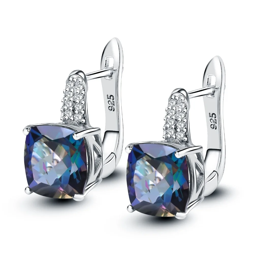 GEM'S BALLET Earrings 2021 Ttrend Clip On Earrings 3.66Ct Blueish Mystic Quartz Silver 925 Women Birthday Gift Fine Jewelry
GEM'S BALLET Earrings 2021 Ttrend Clip On Earrings 3.66Ct Blueish Mystic Quartz Silver 925 Women Birthday Gift Fine Jewelry