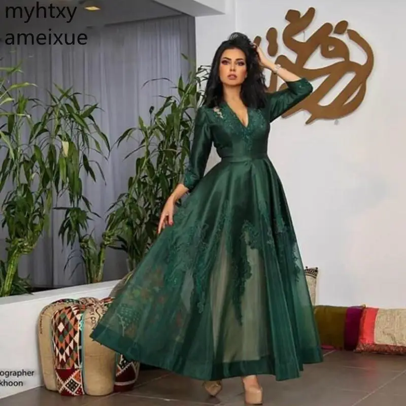 New Arrival V Neck Greed Plus Size Evening Dress 2021 Green Dubai Kaftan Dresses Long Abendkleider Abiye Gowns Vestido De Noche
New Arrival V Neck Greed Plus Size Evening Dress 2021 Green Dubai Kaftan Dresses Long Abendkleider Abiye Gowns Vestido De Noche
