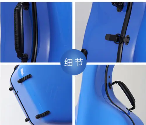new full size cello case Real carbon fiber 4/4 high strength powder blue #WEIHAI
new full size cello case Real carbon fiber 4/4 high strength powder blue #WEIHAI