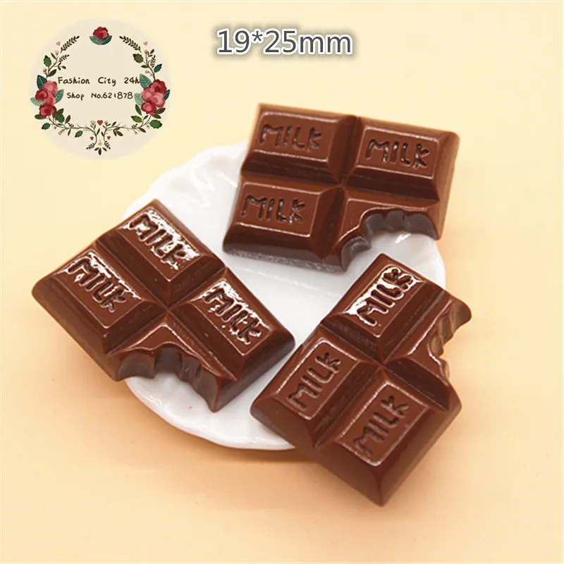 10pcs Kawaii Resin Chocolate Miniature Food Art Cabochons Flatback DIY Craft scrapbooking,19*25mm
10pcs Kawaii Resin Chocolate Miniature Food Art Cabochons Flatback DIY Craft scrapbooking,19*25mm