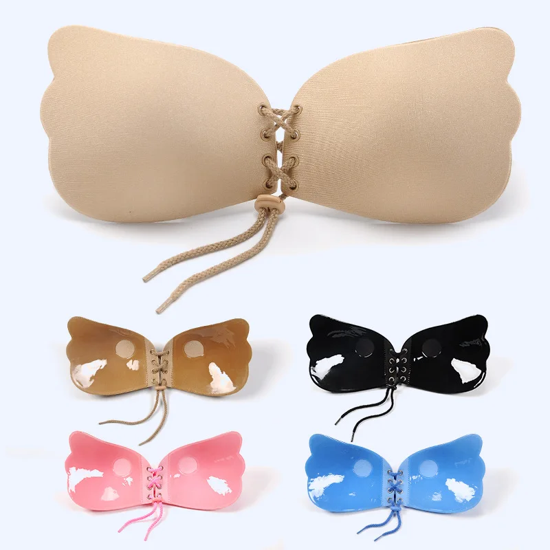 DERUILADY Sexy Seamless Self Adhesive Fly Bras Strapless Push Up Bra Wireless Stick On Lingerie Invisible Silicone Women Bra
DERUILADY Sexy Seamless Self Adhesive Fly Bras Strapless Push Up Bra Wireless Stick On Lingerie Invisible Silicone Women Bra